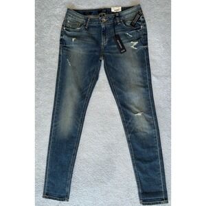 A.N.A Boyfriend Distressed‎ Jeans Womens Size 28/6 NWT